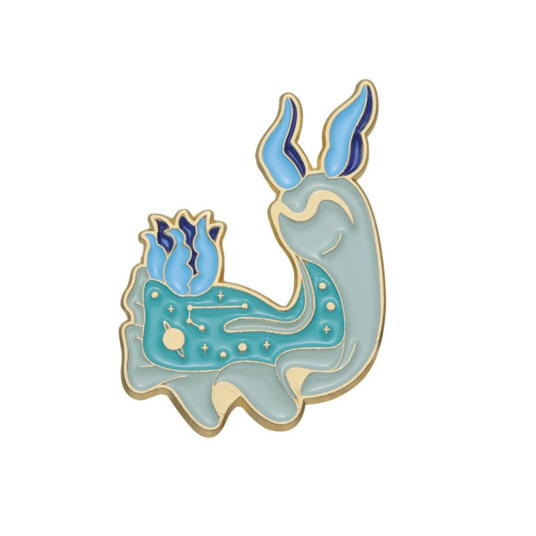 Mystical Sea Creatures Enamel Pins