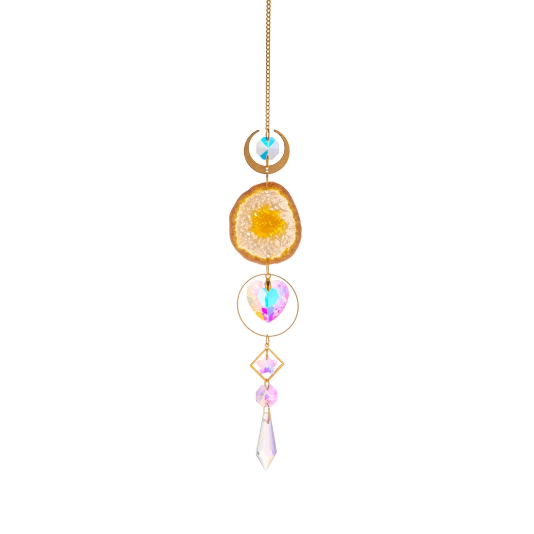Somnira - Geometric Prism Window Hanging Suncatcher