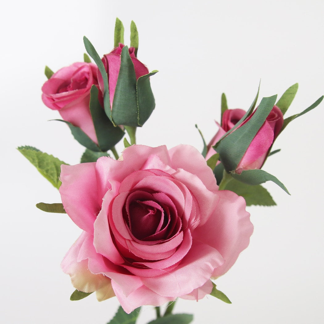 Roselle - Minimalist Shaped Rose Artificial Flowers