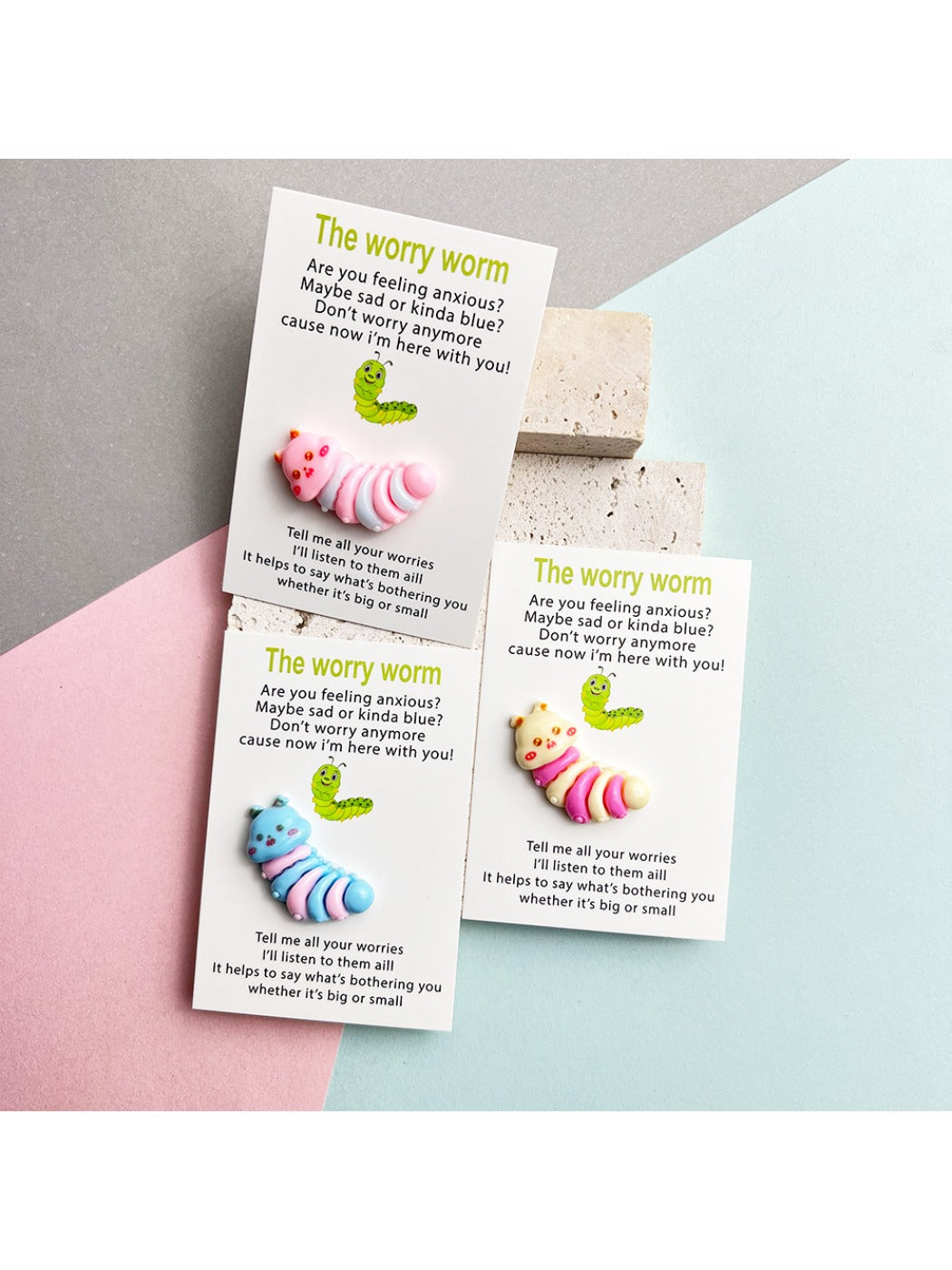 Taphug - Pocket Hug Inspirational Caterpillar pocket hug card and keepsake token view 4