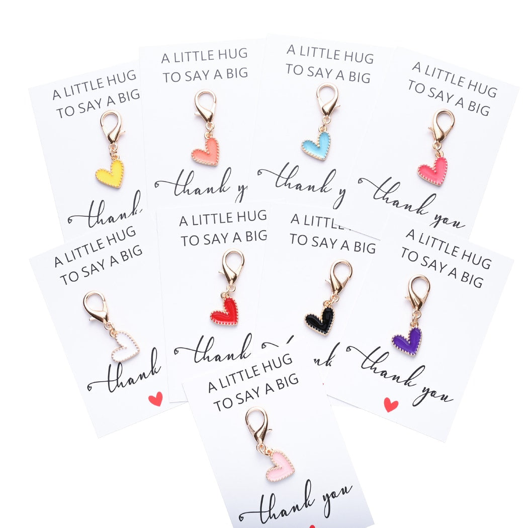 Taphug - Pocket Hug Heart Theme Charm Keychain