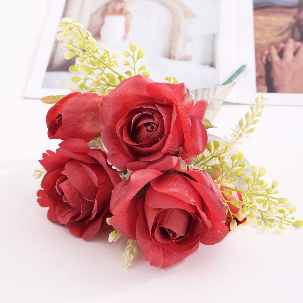 Roselle - Modern Style Rose Artificial Bouquet