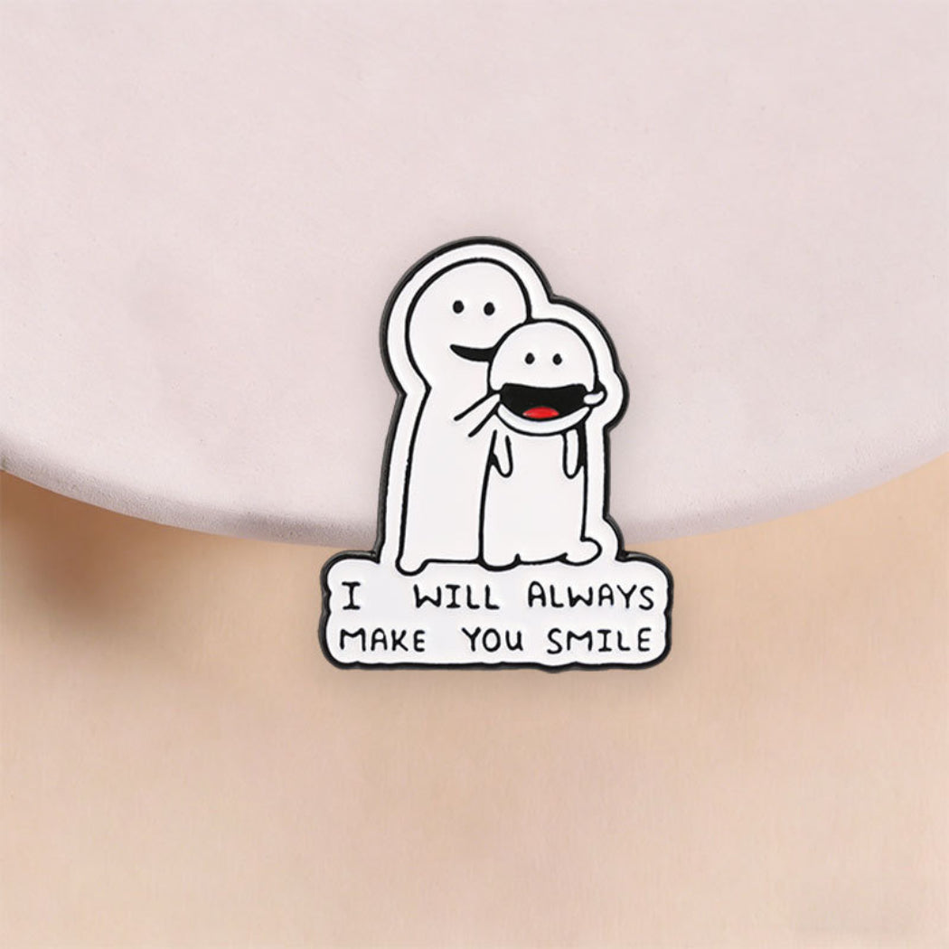 Pinori Make You Smile Enamel Pin