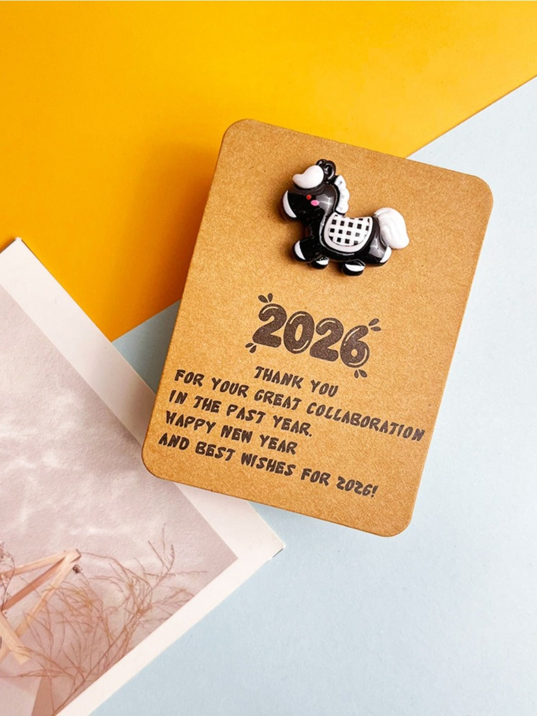 Taphug - Pocket Hug Horse Year pocket hug card and keepsake token view 9
