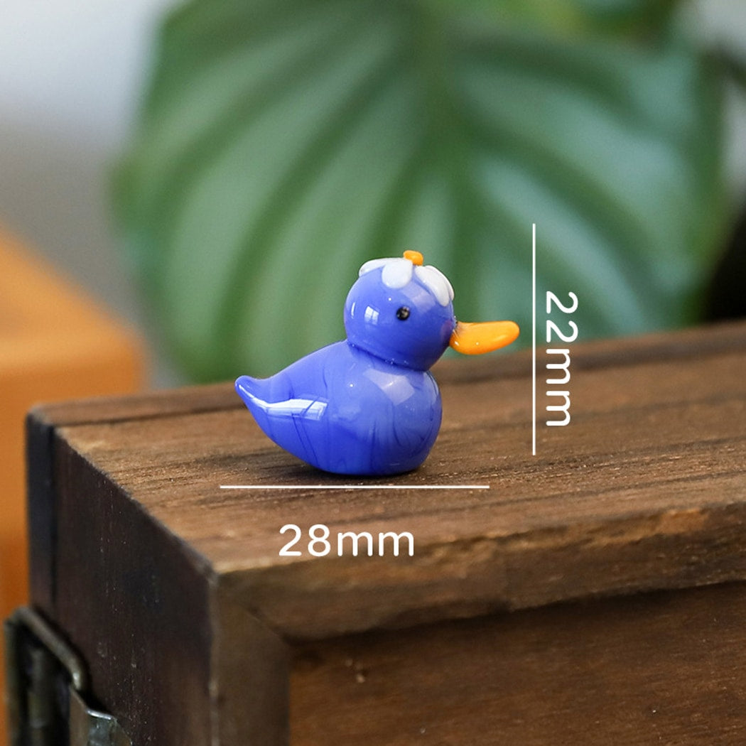 Glasira - Cute Cartoon Colorful Duck Tabletop Ornament