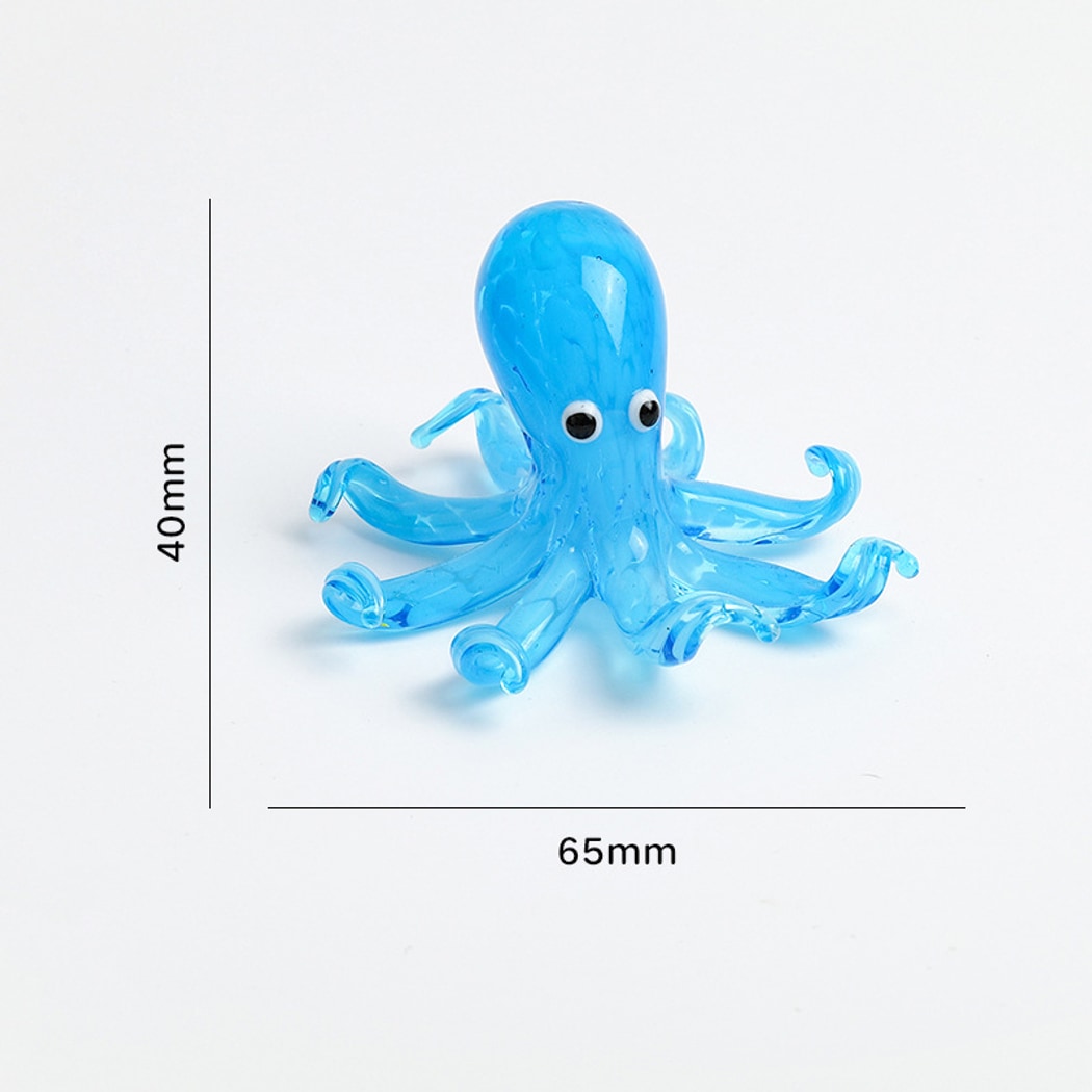 Glasira - Modern Colorful Octopus Desktop Ornament