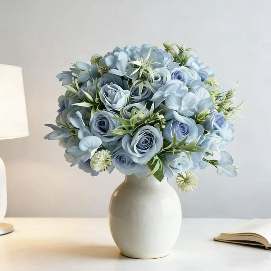 Roselle - Mixed Rose and Hydrangea Artificial Flowers