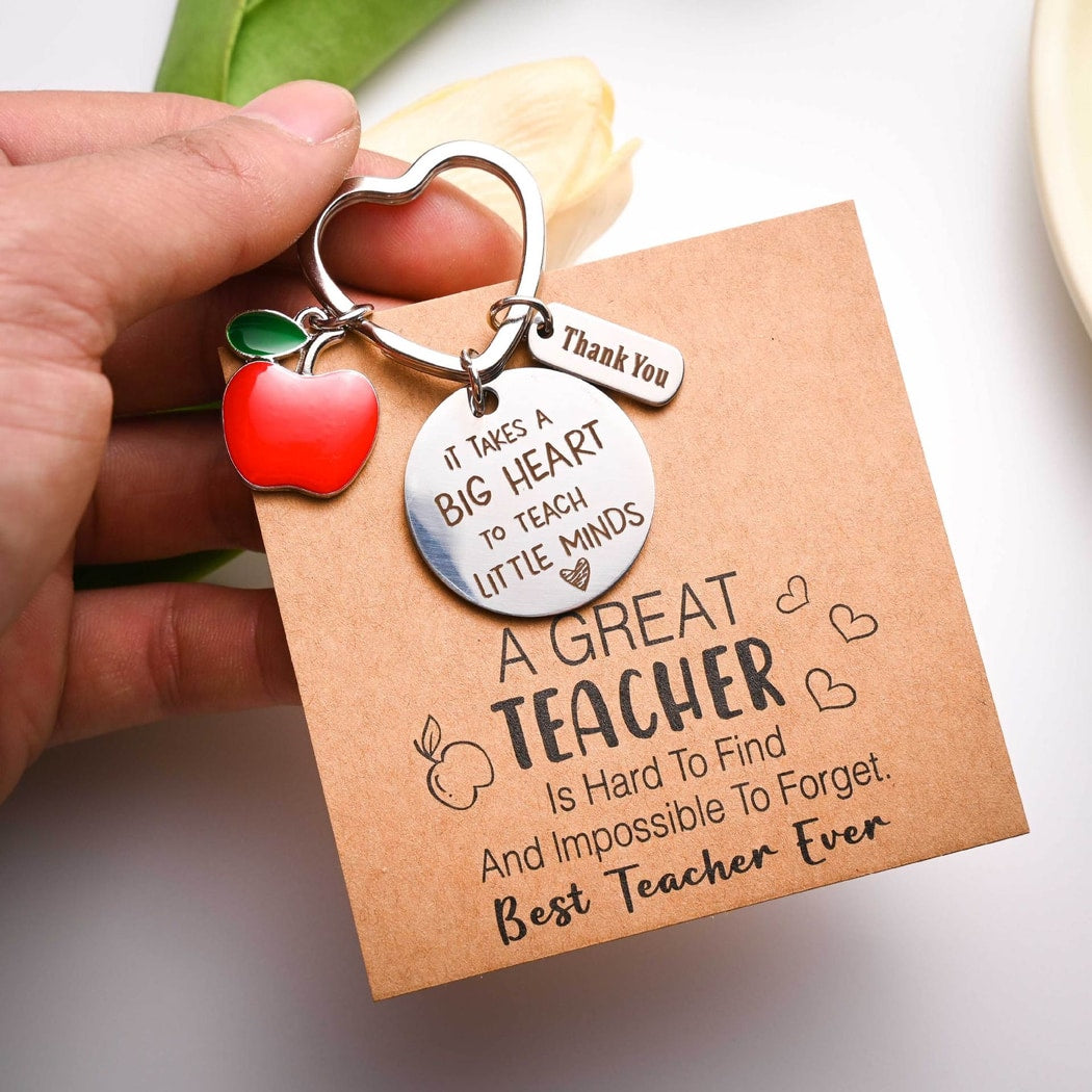 Taphug - Pocket Hug Apple Charm Keychain