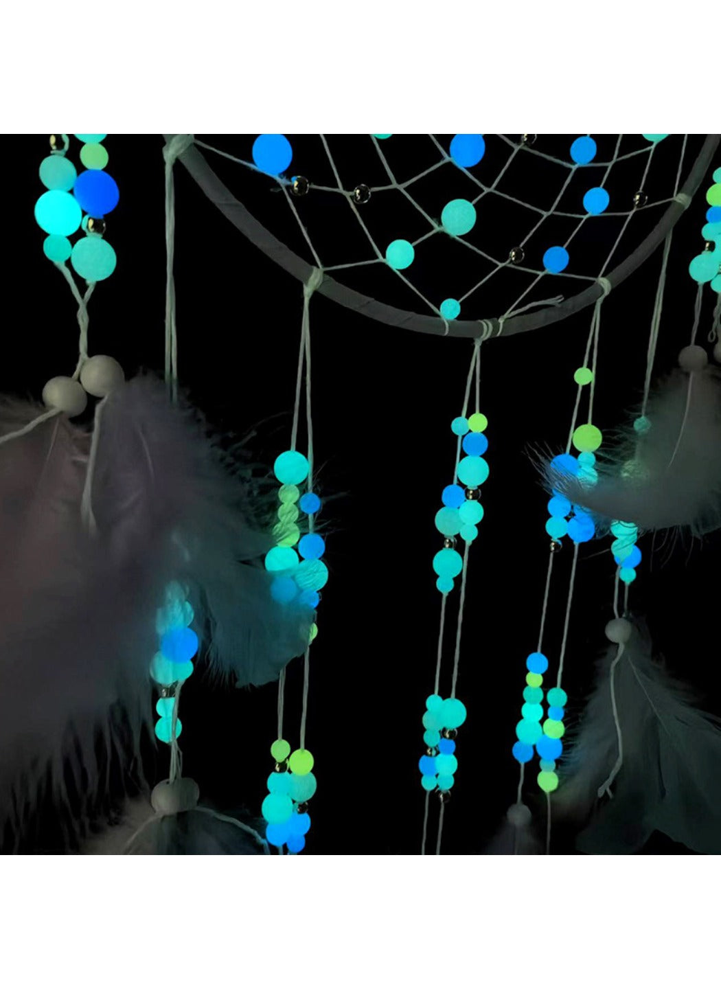 Somnira - Nordic‑Style Luminous Dreamcatcher Wind Chime