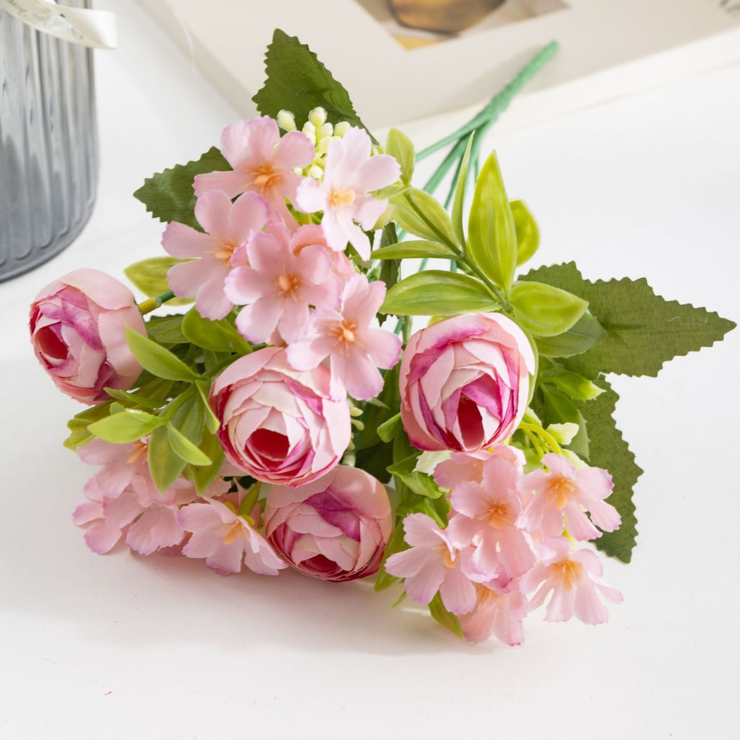 Roselle - Daisy Camellia Style Artificial Flowers