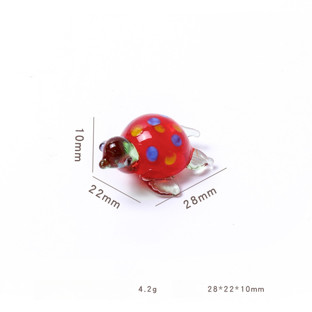 Glasira - Modern Simple Colorful Turtle Ornament