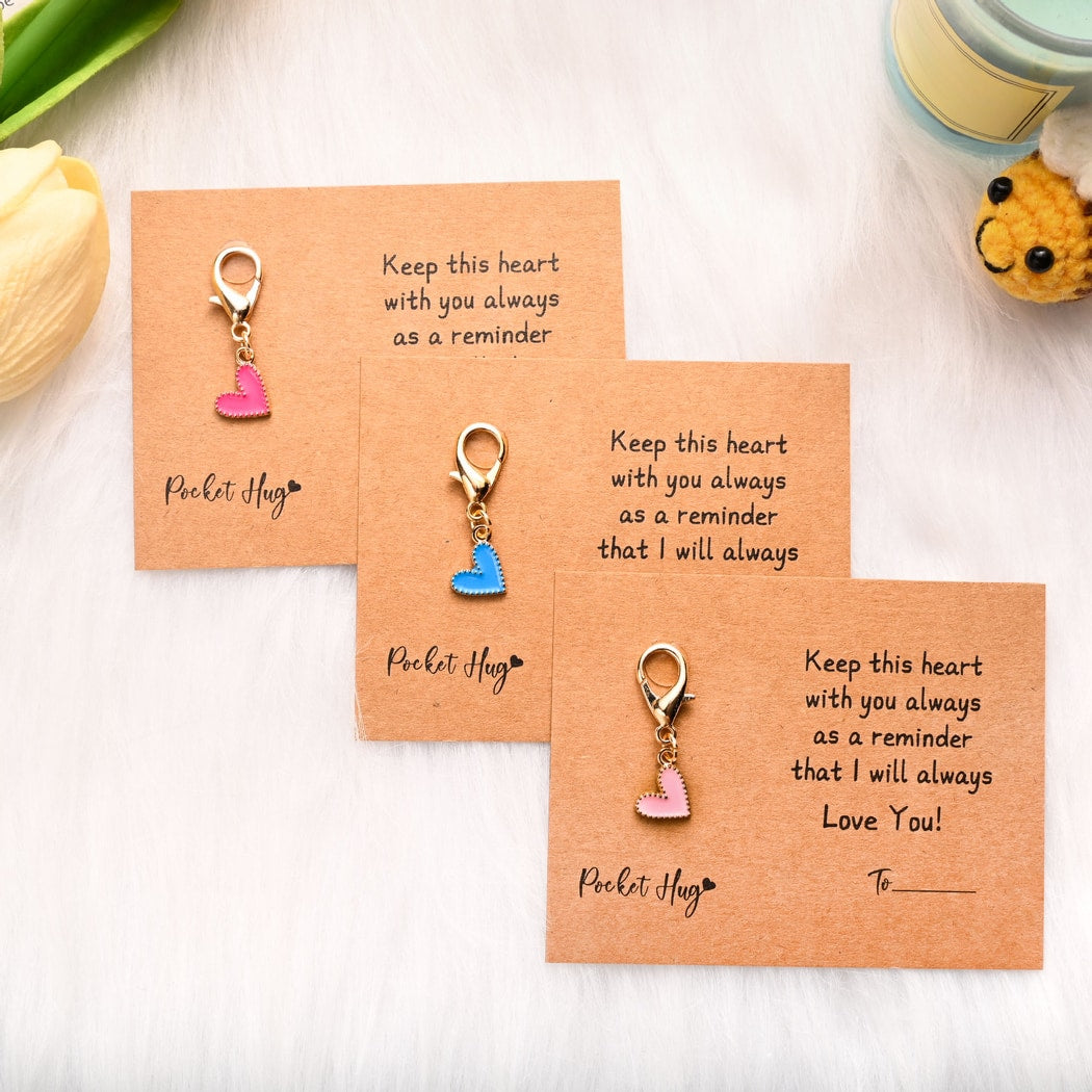 Taphug - Pocket Hug Simple Heart Keychain