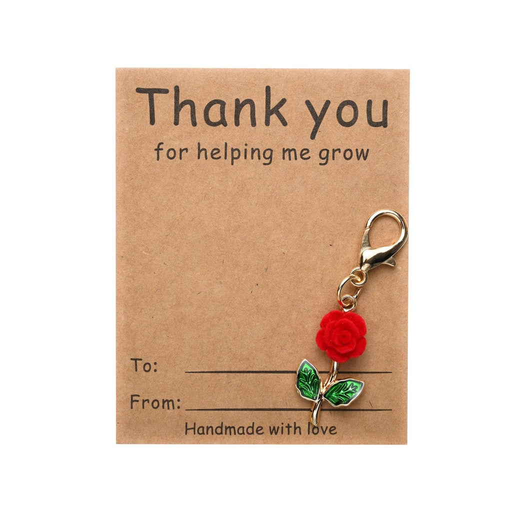 Taphug - Pocket Hug Romantic Rose Accent Keychain