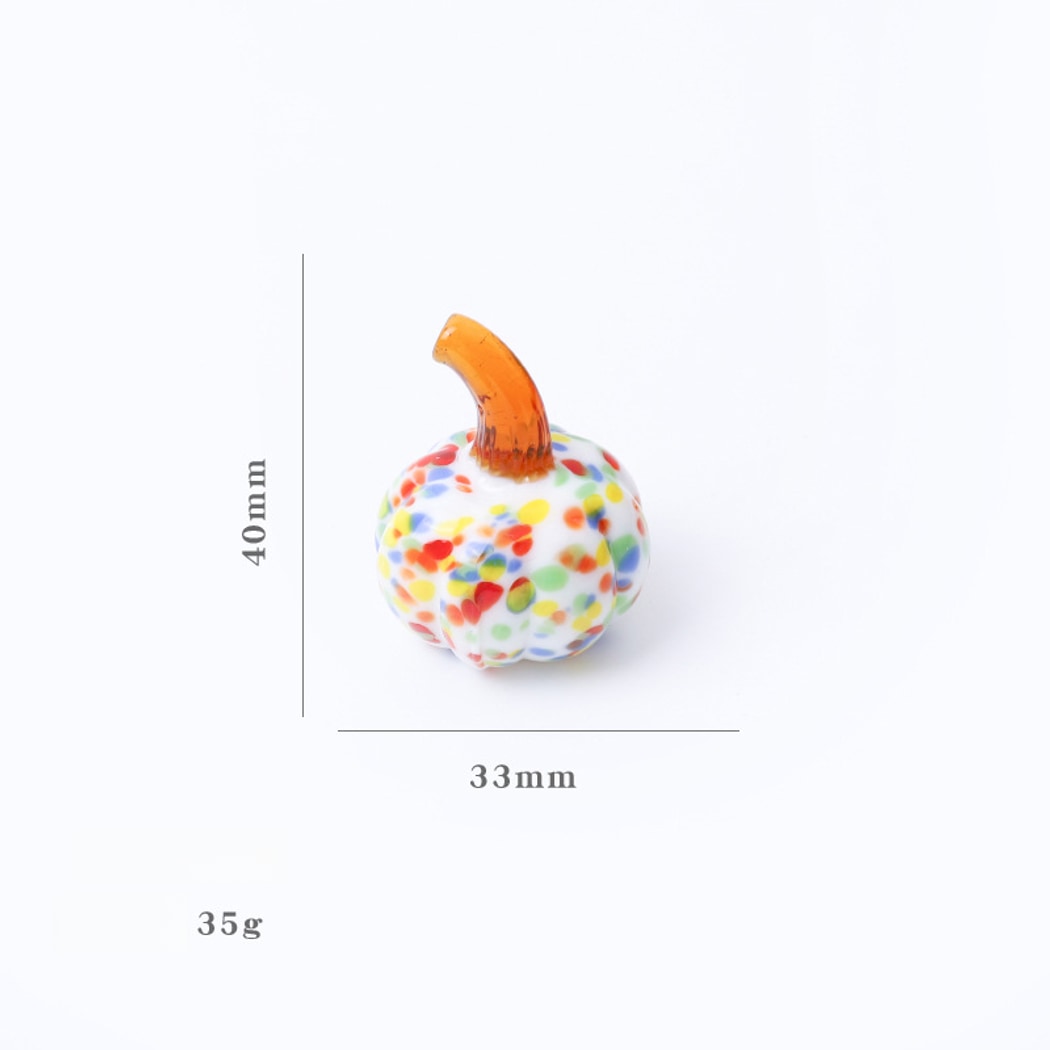 Glasira - Colorful Pumpkin Shape Table Ornament