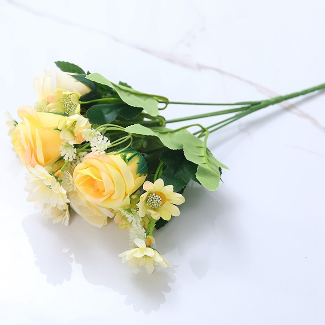 Roselle - Artificial Soft Color Rose Bouquet