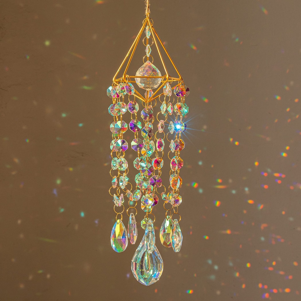 Somnira - Art-deco Raindrop Teardrop Wind Chime