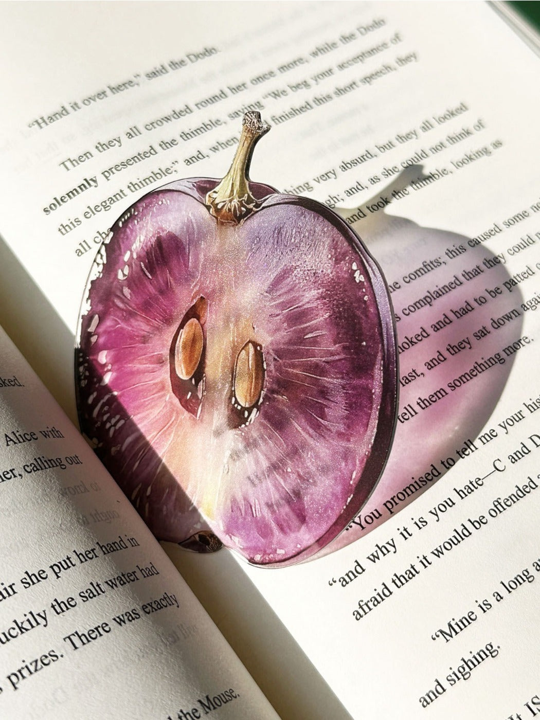 Markii - Cute Original Grape Fruit Acrylic Bookmark