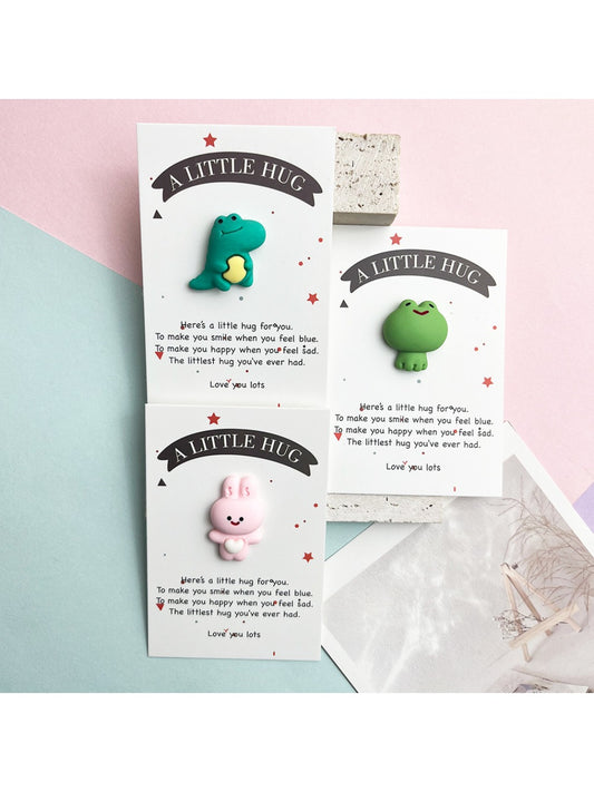 Taphug - Pocket Hug Adorable Animal pocket hug card and keepsake token
