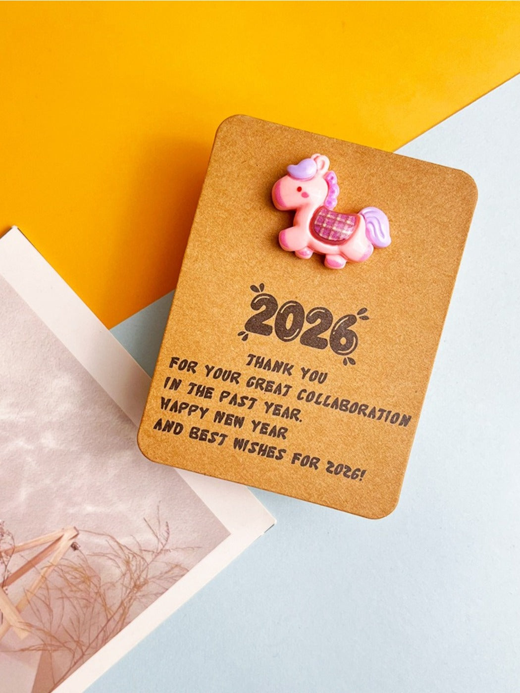 Taphug - Pocket Hug Horse Year pocket hug card and keepsake token view 8