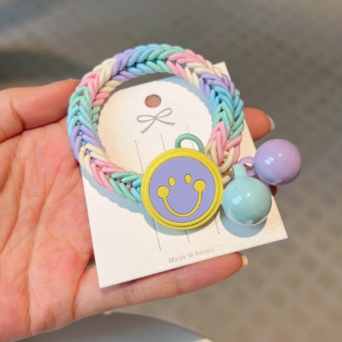 Cico - Colorful Smiley Face Hair Tie