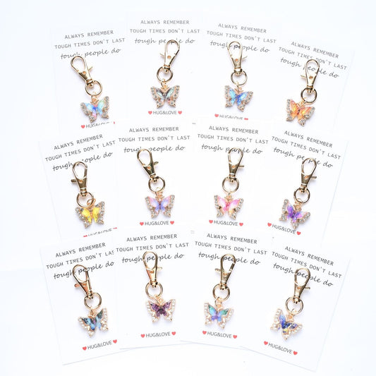 Taphug - Pocket Hug Gradient Butterfly Keychain