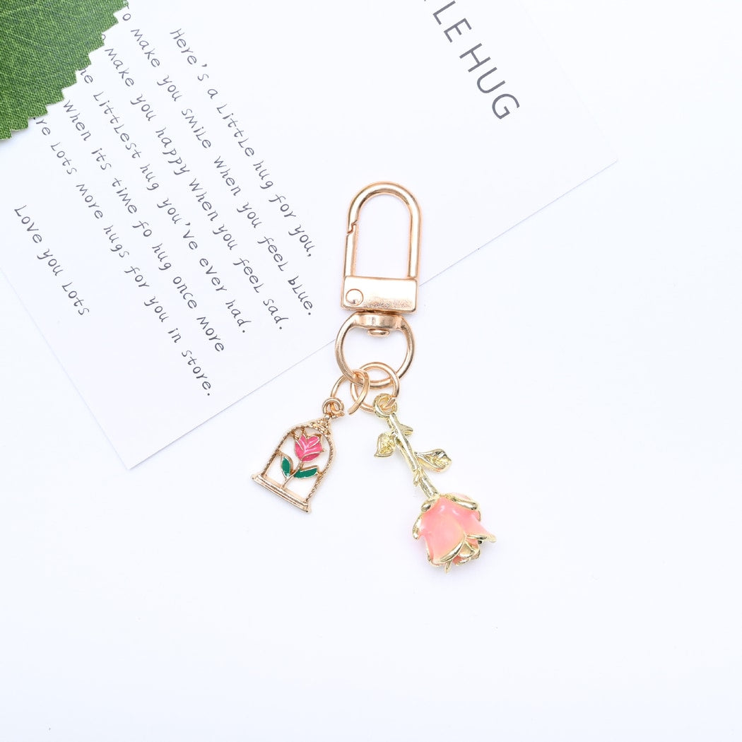Taphug - Pocket Hug Rose Theme Keychain