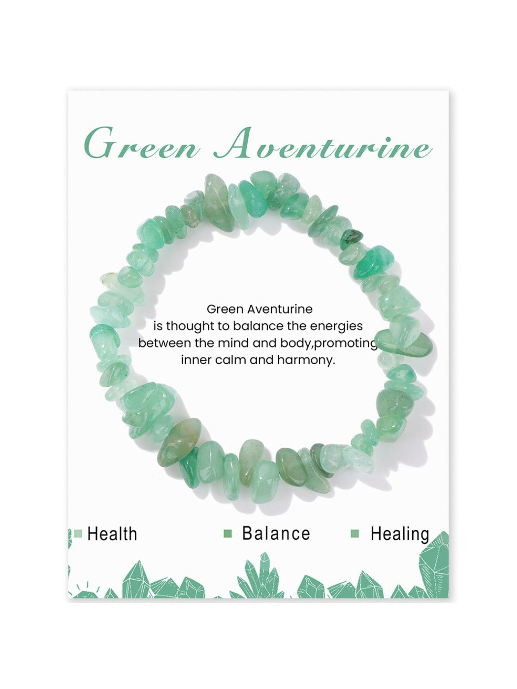 Emora - Stone Beaded Bracelet Vintage Style