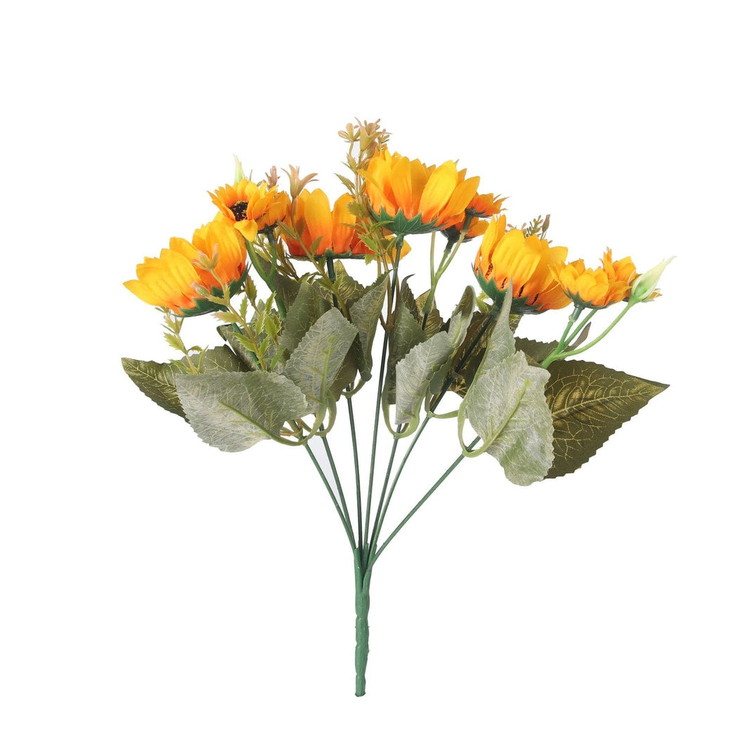 Roselle - Mixed Tone Artificial Sunflower Bouquet