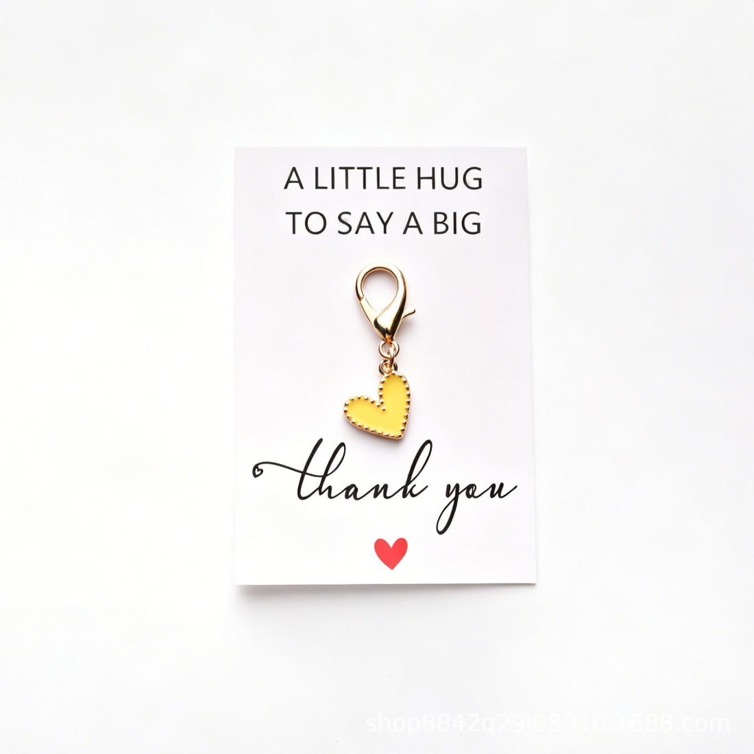 Taphug heart pocket hug plush toy shown from top angle highlighting shape