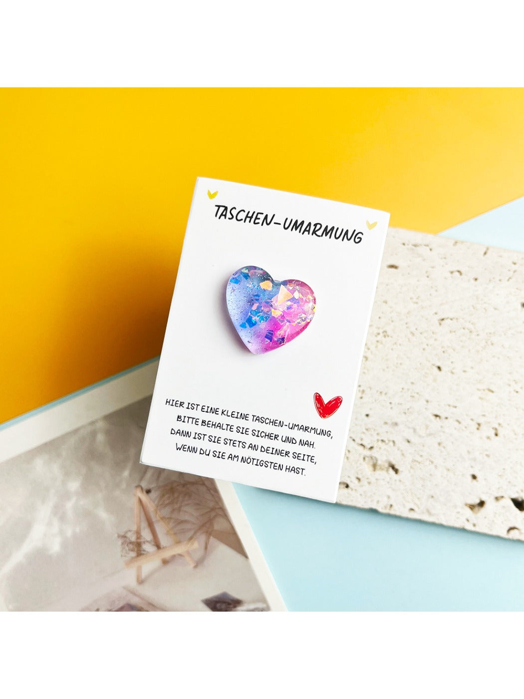 Taphug -  Pocket Hug Resin Heart
