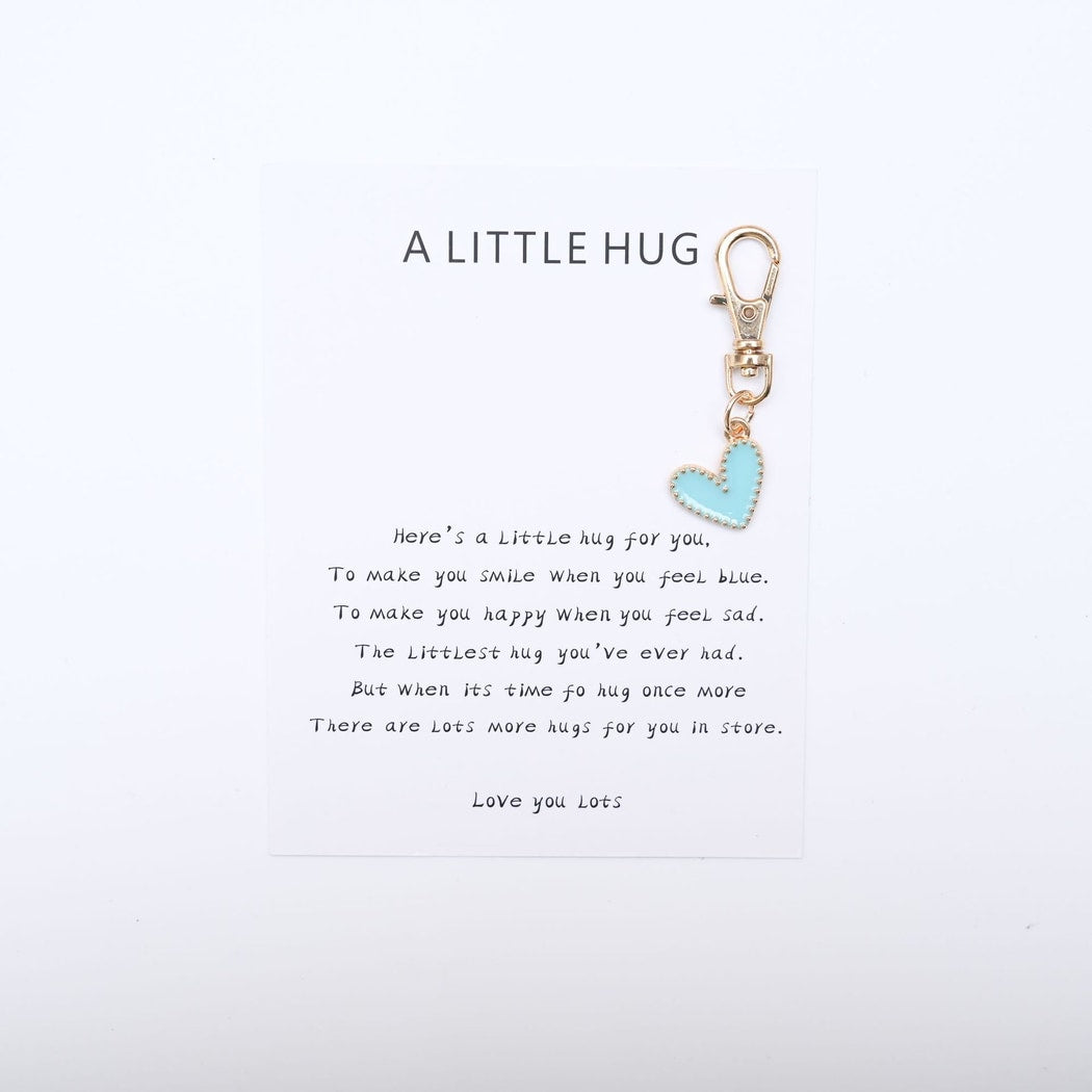 Taphug - Pocket Hug Colorful Heart Keychain