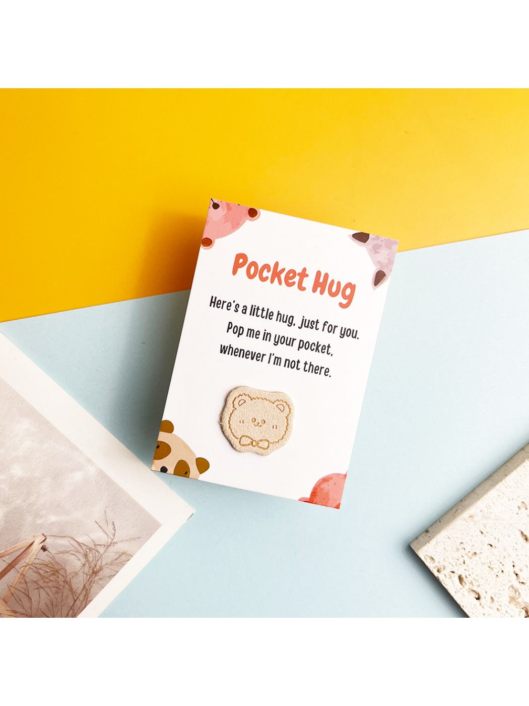 Taphug - Pocket Hug Microfiber Bear Emotional Support