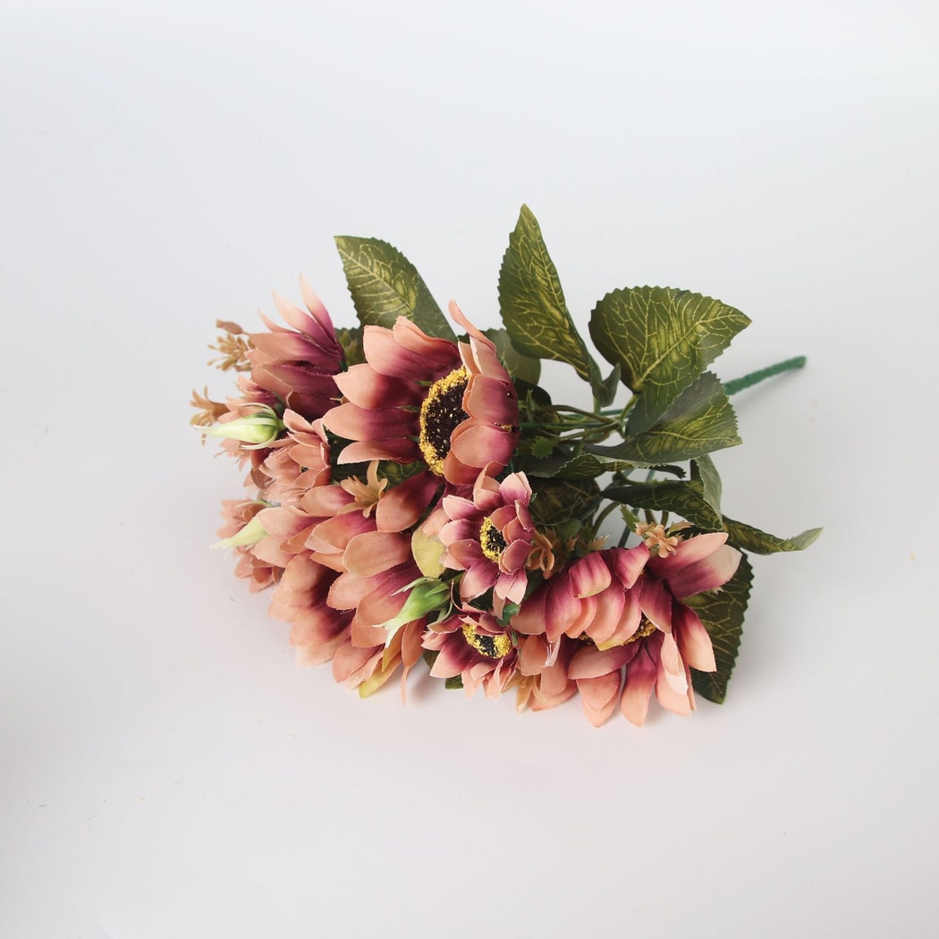 Roselle - Mixed Tone Artificial Sunflower Bouquet