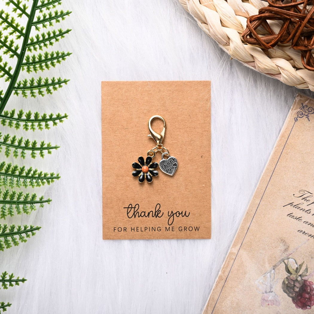 Taphug - Pocket Hug Flower and Heart Keychain
