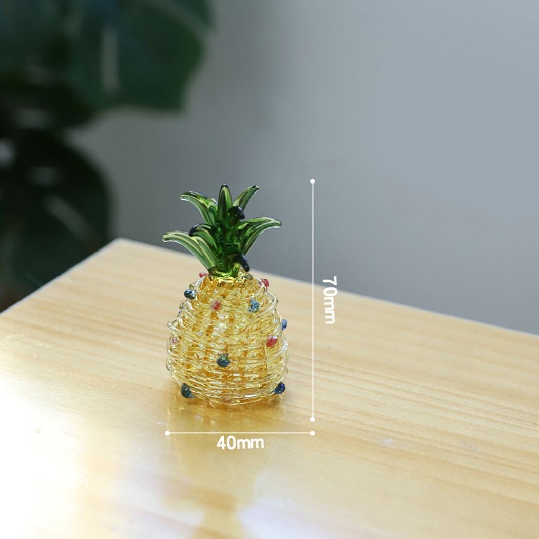 Glasira - Cute Colorful Pineapple Desktop Ornament