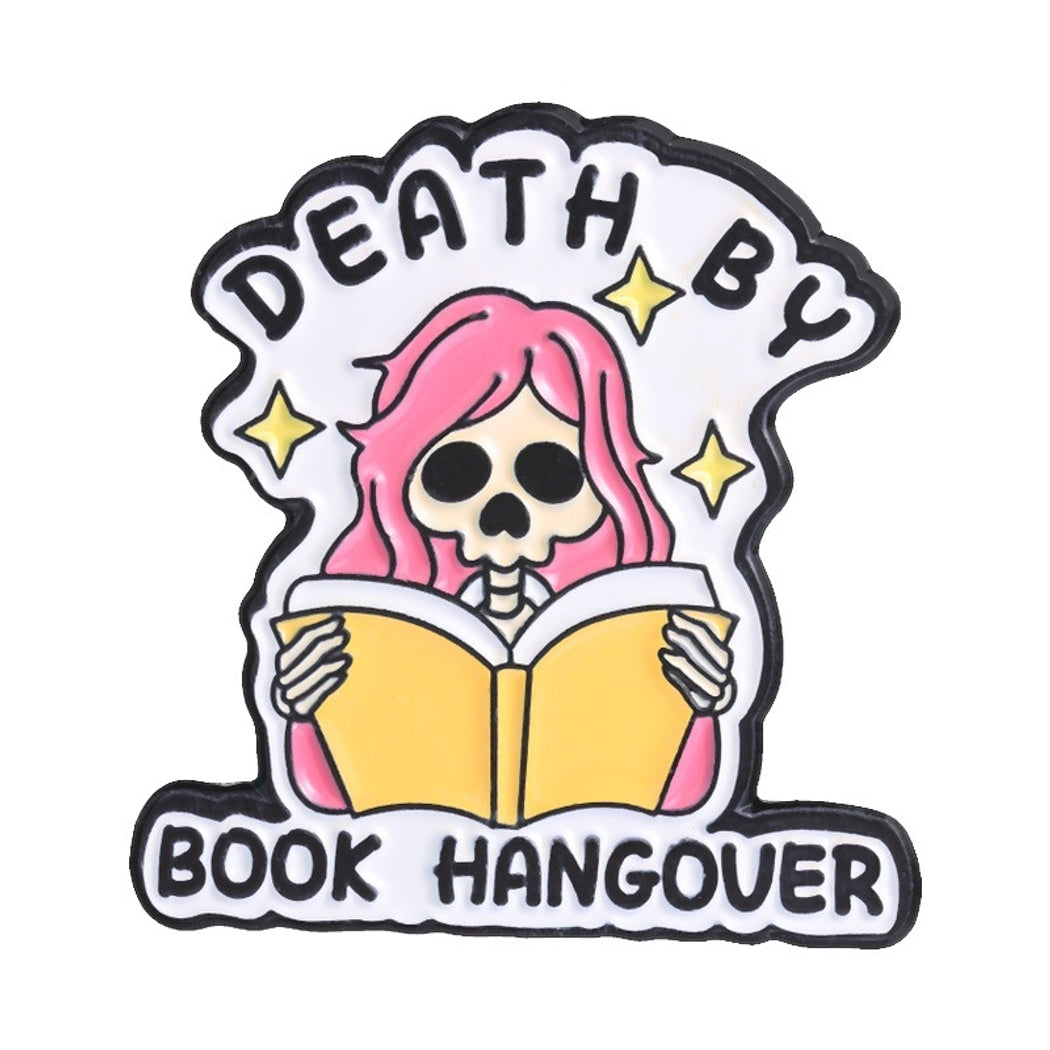 Pinori - Playful Book Theme Brooch Pin