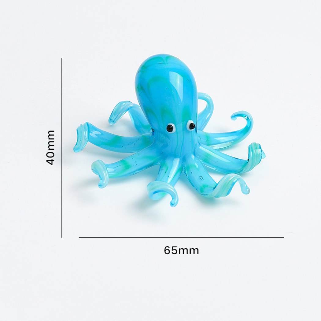 Glasira - Modern Colorful Octopus Desktop Ornament