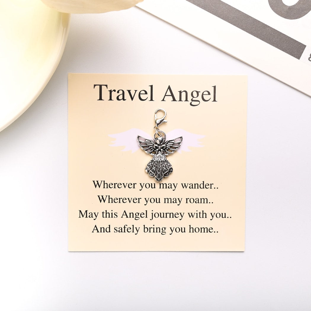 Taphug - Pocket Hug Retro Angel Keychain Pendant