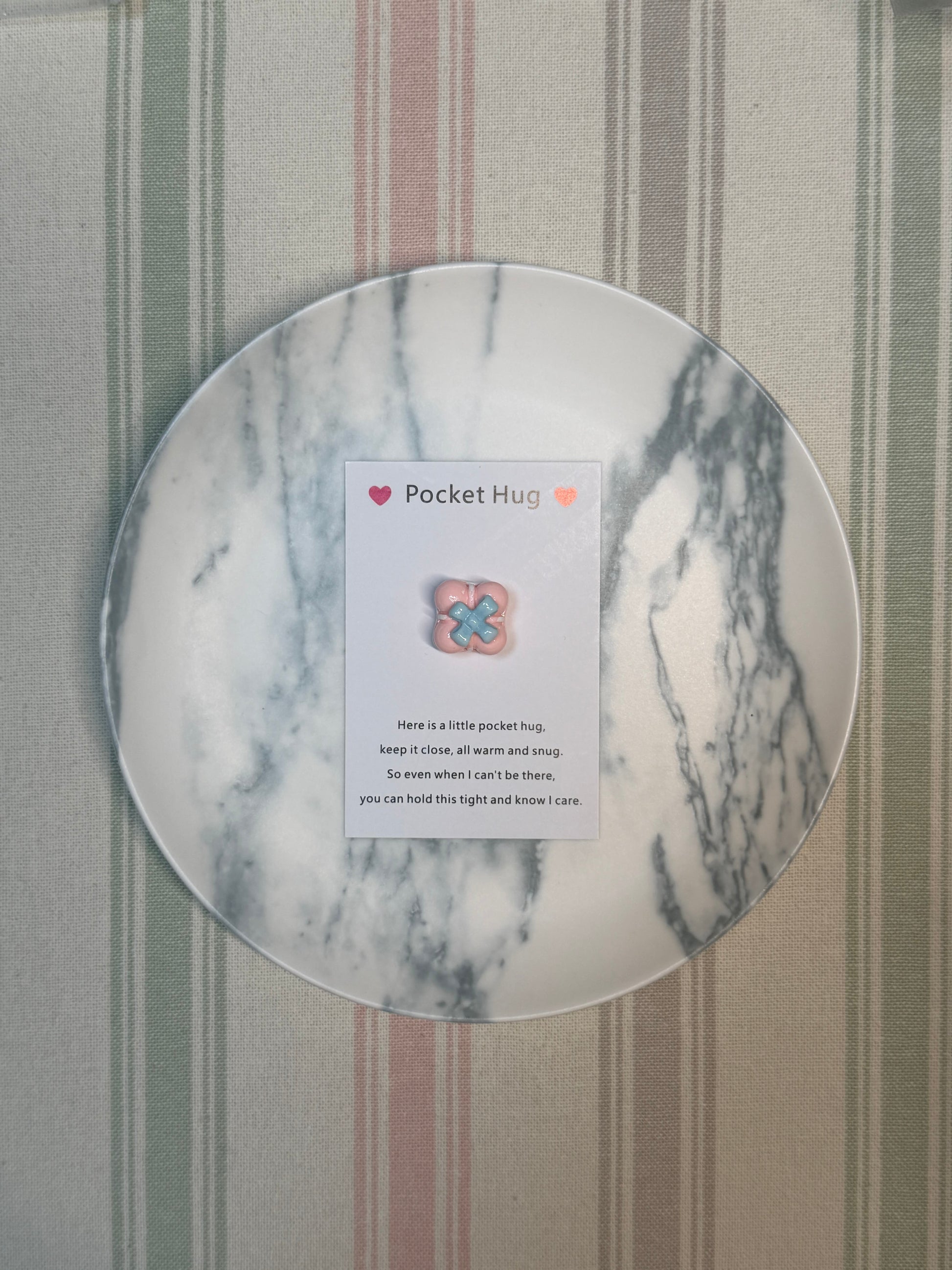 Taphug - Pocket Hug Gift Box pocket hug card and keepsake token view 5