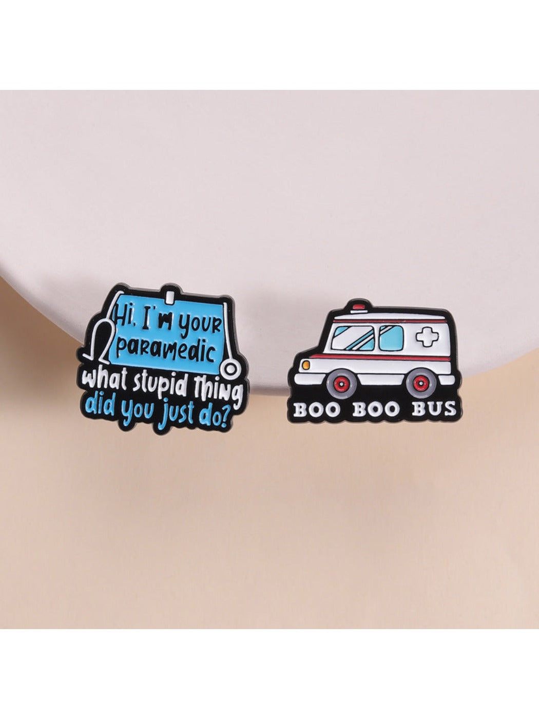 Pinori - Ambulance Rescue Brooch