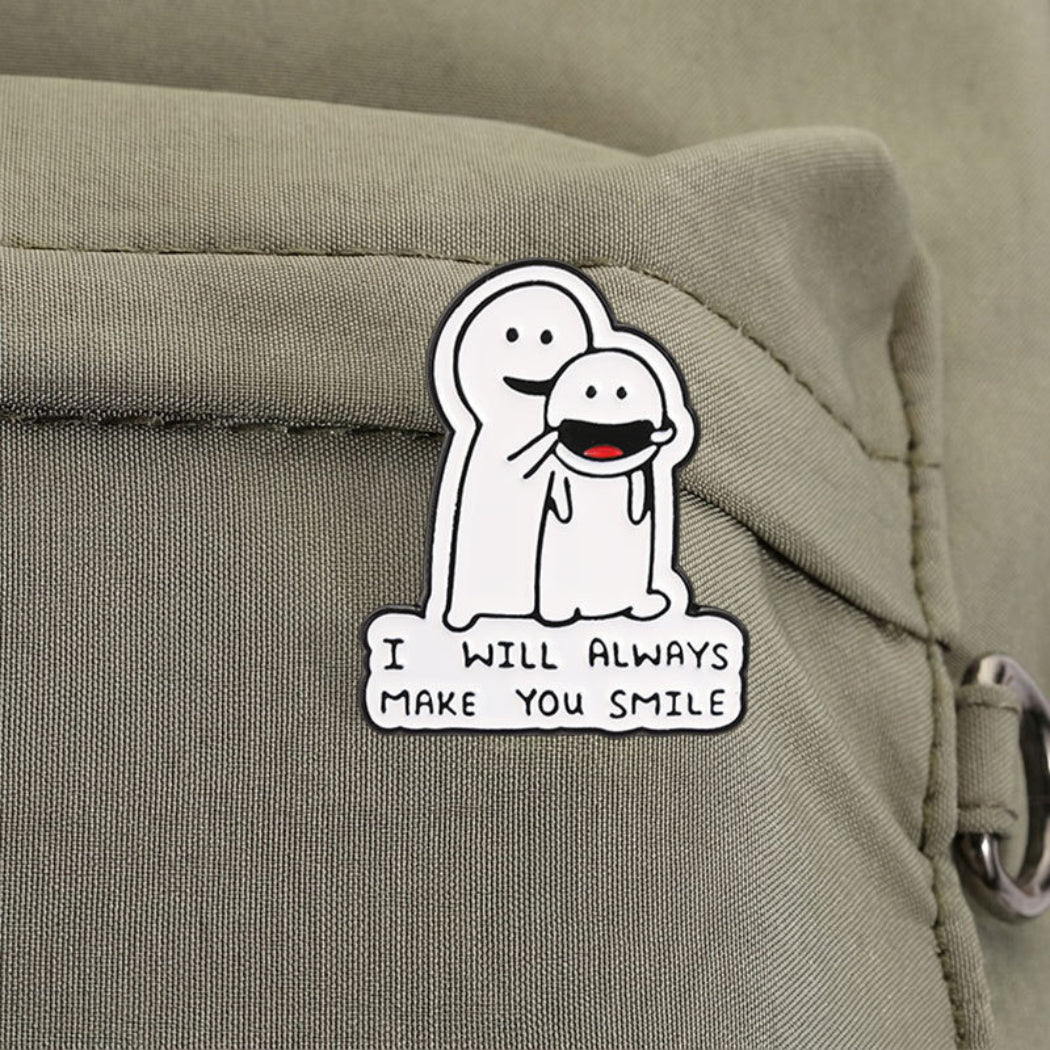 Pinori Make You Smile Enamel Pin