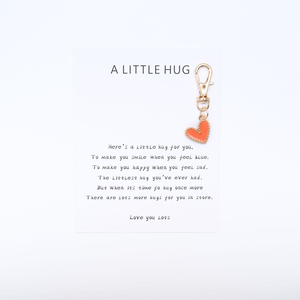 Taphug - Pocket Hug Colorful Heart Keychain