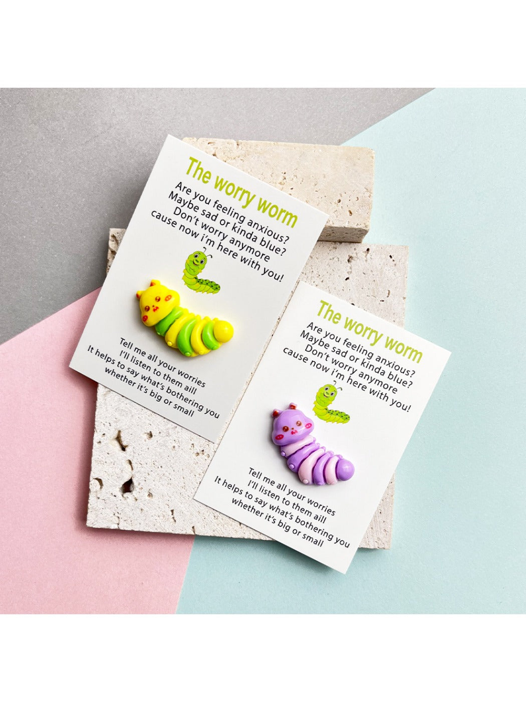 Taphug - Pocket Hug Inspirational Caterpillar pocket hug card and keepsake token view 3