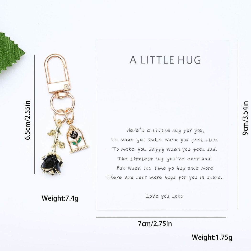 Taphug - Pocket Hug Rose Theme Keychain