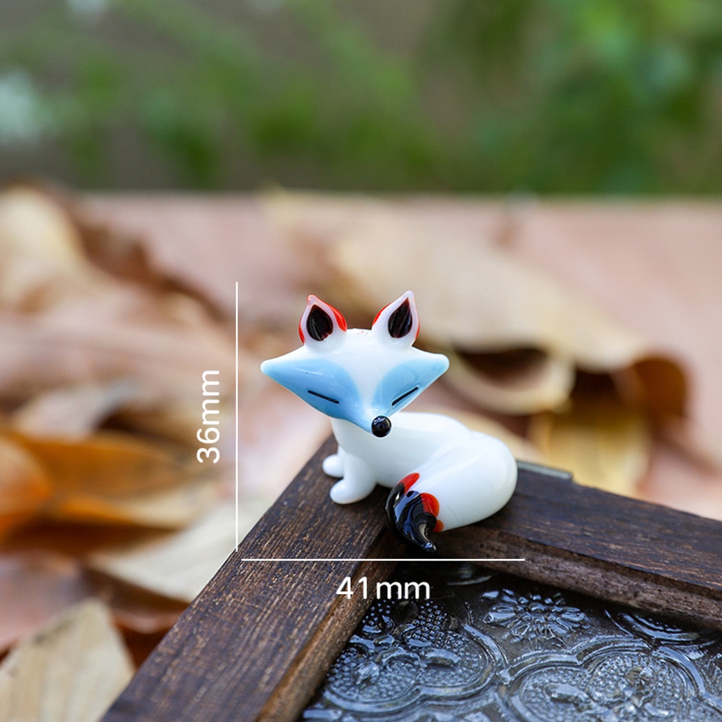 Glasira - Cute Fox Shape Desktop Ornament