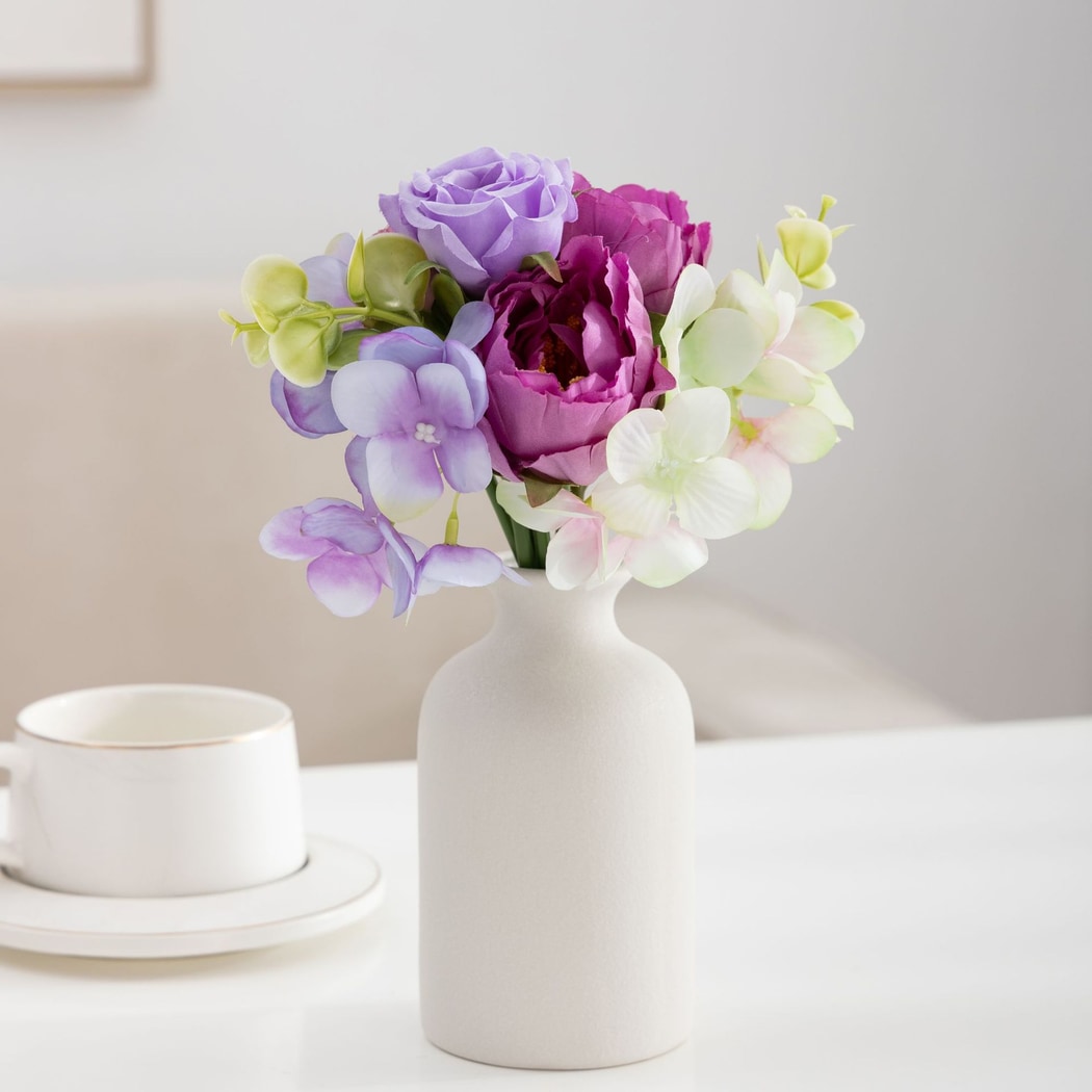 Roselle - Multicolor Flowers Artificial Bouquet