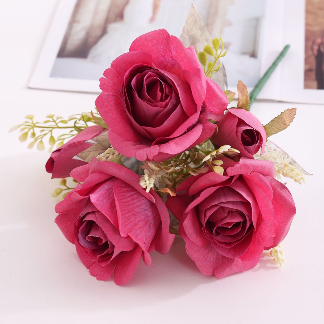 Roselle - Modern Style Rose Artificial Bouquet
