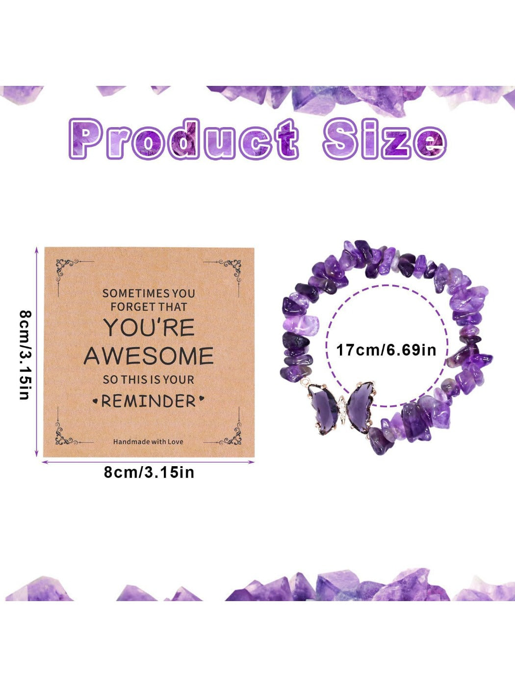 Emora - Green Turquoise Butterfly Bracelet