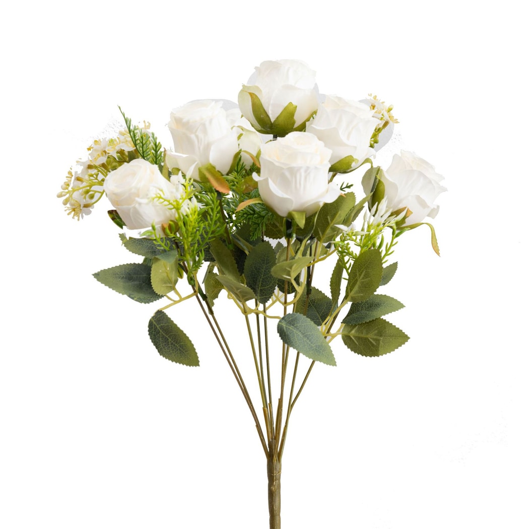 Roselle - Elegant Rose Mixed Flowers Artificial Bouquet