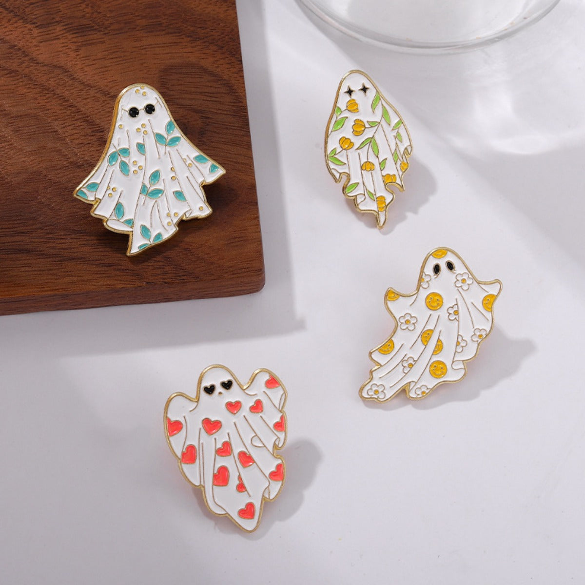 Ghostly Charm Alloy Pin